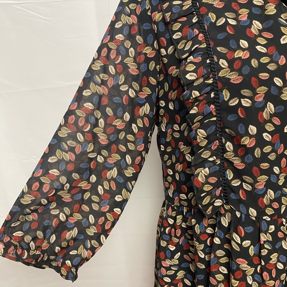 Molly Bracken Leaf Print Tunic Dress - Picture 7 of 10